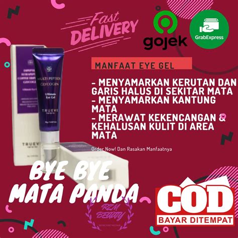 Jual Trueve Eye Gel Serum Penghilang Mata Panda Dan Kerutan Kantung