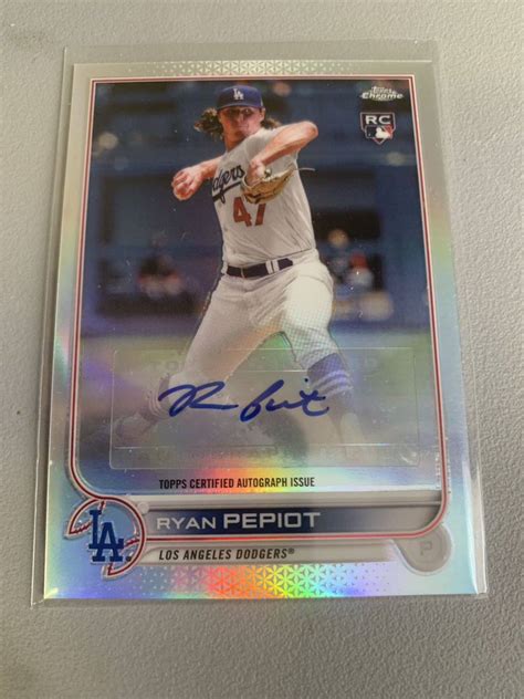 Yahoo オークション RYAN PEPIOT 2022 Topps Chrome Update Rookie A