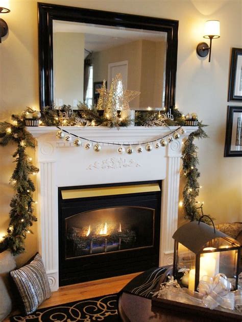 Fireplace Mantel Ideas For Christmas Fireplace Guide By Linda
