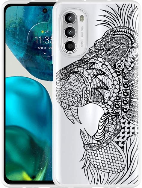 Motorola Moto G Hoesje Leeuw Mandala Designed By Cazy Bol