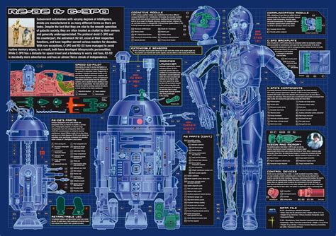 Blueprints and schematics for R2-D2 & C3-P0 : r/StarWars