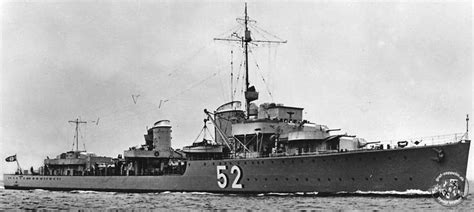 German Destroyer Z19 Type 1936 Class Hermann Künne Built For The