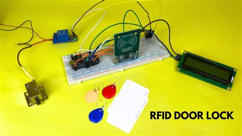 How To Make Rfid Door Lock Using Arduino Nano Rfid Project Diy