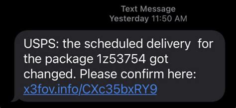 Avoid This Common Usps Text Message Scam Aisleofshame