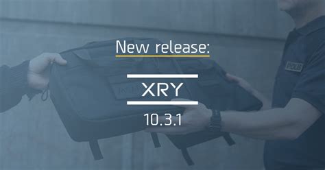 Msab Releases Xry 10 3 1 With More Extracted Devices More Data More