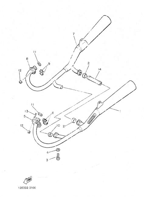 Auspuffanlage Xs Dohc Xs Laden Webshop Yamaha Xs Motorrad