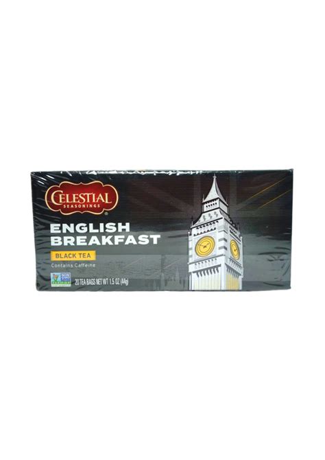 Chá Sabor English Breakfast 44g Celestial USA Casa Bueno mercado