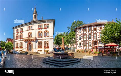 Historical city of Lich, Hessen, Germany Stock Photo - Alamy