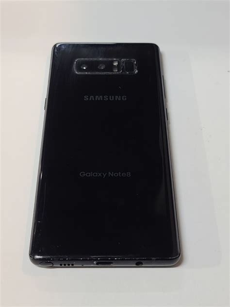 Samsung Galaxy Note8 Sm N950u164 Gb Blackunlocked Fair Condition