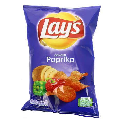 Chips Lays Saveur Paprika 130g La Corniche Mali