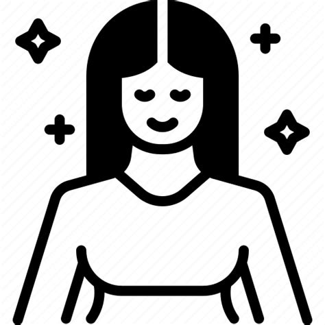 Beauty Charm Pretty Stylish Fairness Glamor Attraction Icon