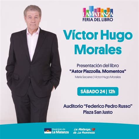 V Ctor Hugo Morales Presenta Astor Piazzolla Momentos En La Feria