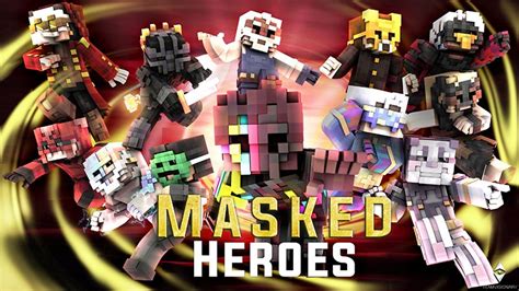 Masked Heroes By Team Visionary Minecraft Skin Pack Minecraft