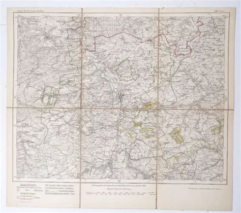 VECCHIA CARTINA GERA 1882 Lino Cartina Geografica EUR 18 18 PicClick FR