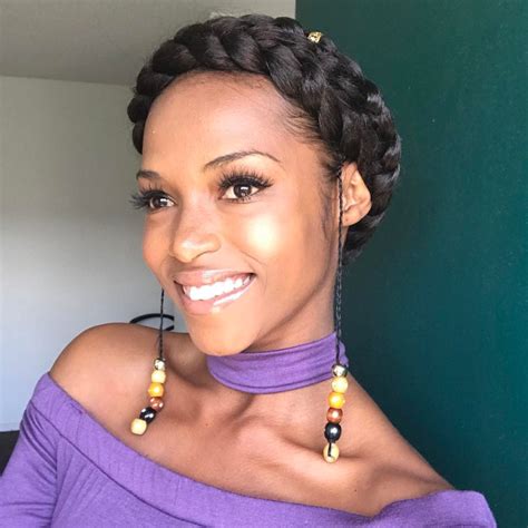 20 Braided Prom Hairstyles Fit For A Queen Halo Braid Natural Hair