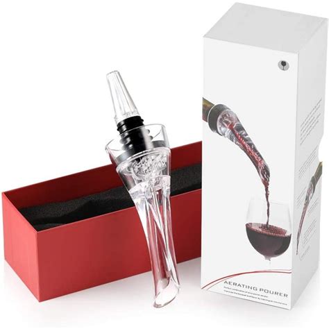 Ecooe Decanting Pourer Wine Decanter Decant Drip Free Red Wine Wine