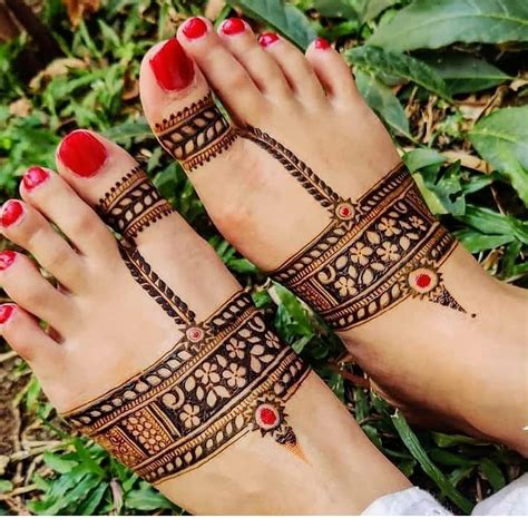 Leg Mehndi Designs 25 Simple And Easy Leg Mehndi Designs For Women In