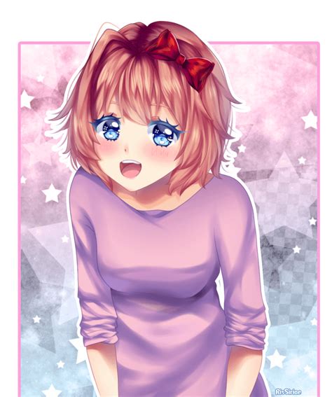 Sayori 💙 By Rissiriae On Deviantart Rddlc