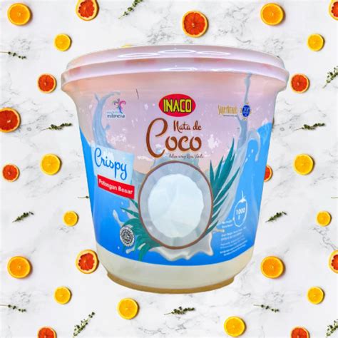 Jual Inaco Crispy Nata De Coco 1 Kg Shopee Indonesia