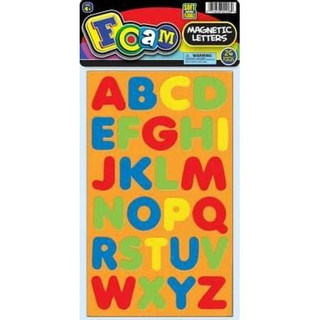 Ja-Ru Foam Magnetic Letters and Numbers (Pack of 6) - Walmart.com