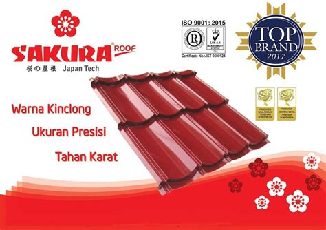 Brosur Sakura Roof Sketsa