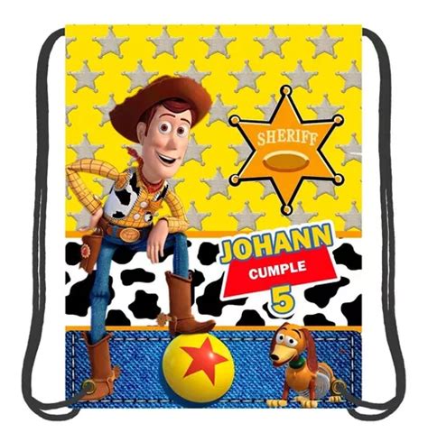 Morralitos Personalizados Fiestas Toy Story Env O Gratis