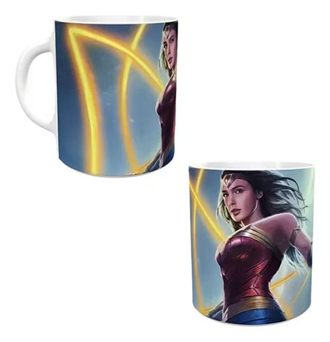 Taza Wonder Woman Mujer Maravilla Gal Gadot Mod Diferentes Mercadolibre