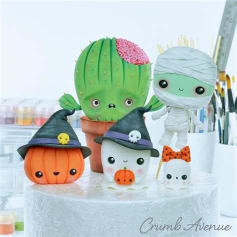 Halloween Cake Toppers :) - Decorated Cake by Crumb - CakesDecor