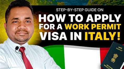 How To Apply Italy Work Visa Italy Visa Update Youtube