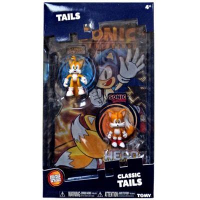 Figura Sonic The Hedgehog Set X2 Tails Colitas 6 Cm SONIC Falabella