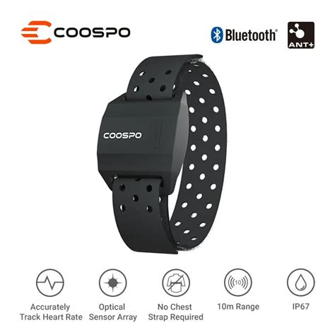 Coospo Heart Rate Monitor Armband Optical Fitness Outdoor Heart Rate