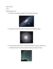 Final Lab Docx Molly LeComte 5 9 17 Naked Eye Astronomy 1 Finding M31