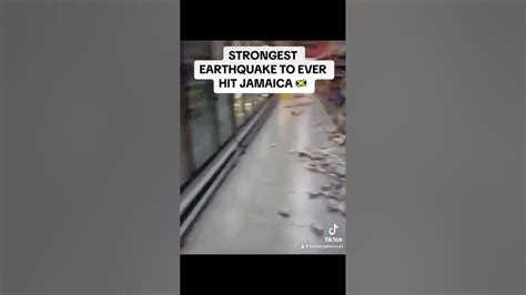 Earthquake Hits Jamaica Strongest Earthquake Ever Recorded In History Earthquake Jamaica