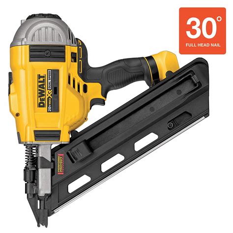 Dewalt Cordless Nail Gun 20v Dc 30pl21dcn692b Grainger