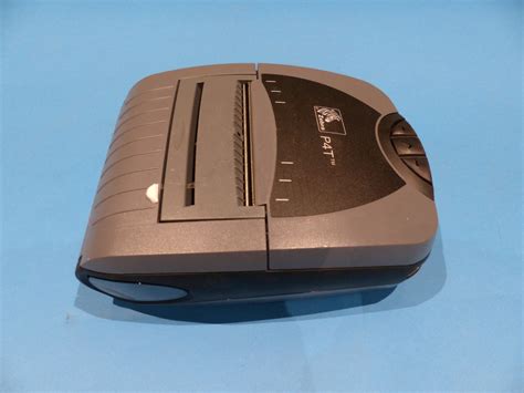 Zebra P4t Portable Thermal Transfer Barcode Printer Mdg Sales Llc