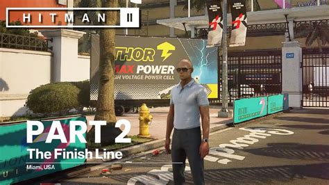 Hitman Walkthrough Mission Miami The Finish Line K Ultra Hd