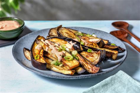 Spicy Chermoula Roasted Aubergine Recipe HelloFresh