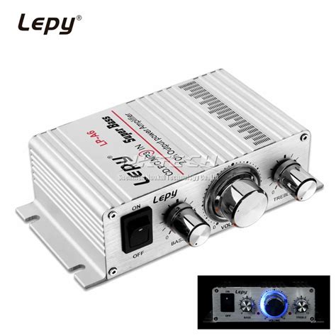 Lepy LP A6 MINI Power Amplifier Digital Player 2CH HiFi Stereo Audio