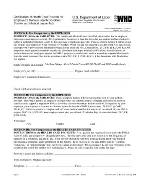 Fillable Online US Department Of Labor Form WH 380 E Vance County