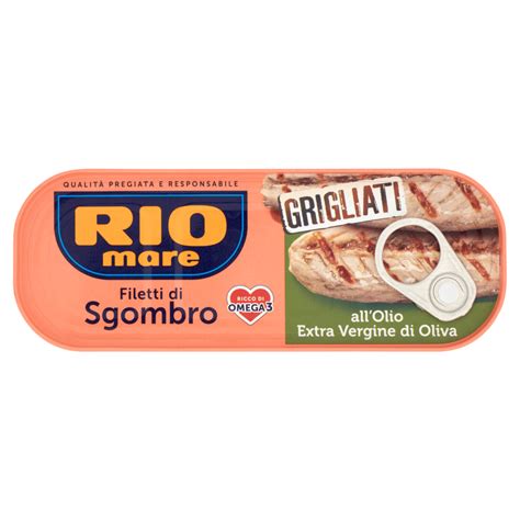 Rio Mare Filetti Di Sgombro All Olio Extra Vergine Di Oliva Grigliati