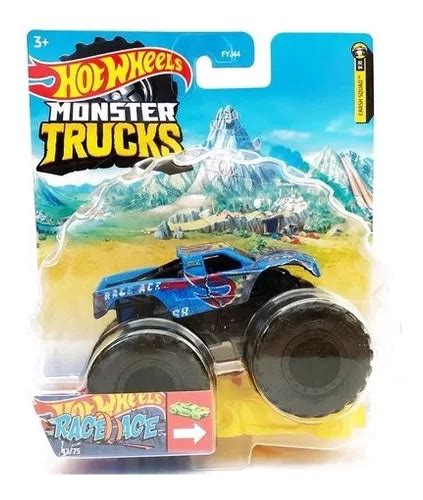Race Ace Monster Trucks 1 64 Hot Wheels Mattel Fyj44 Hcp81 MercadoLivre