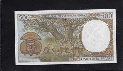 Zentralafrika Staaten 500 Francs 1994 Kassenfrisch I MA Shops