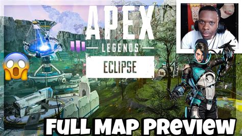 Apex Legends Broken Moon Full Map Preview All Locations Apexlegends Youtube