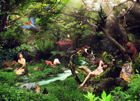 Garden Of Eden By Amosha On Deviantart