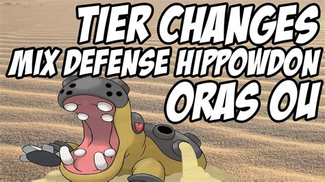 Mixed Defensive Hippowdon Tier Changes Pokemon Ou Showdown Live