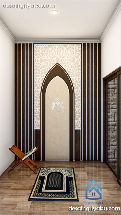 Jasa Gambar Rumah Desain Mihrab Mushola Rumah