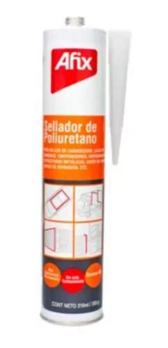 Sellador De Poliuretano Gris Afix