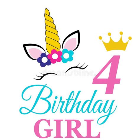 Cute Birthday Illustration Vector Stock Illustration Illustration Of