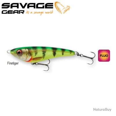 Leurre Savage Gear Freestyler V Slow Sink Cm G Firetiger Leurres