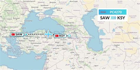 PC4270 Flight Status Pegasus Airlines Istanbul To Kars PGT4270